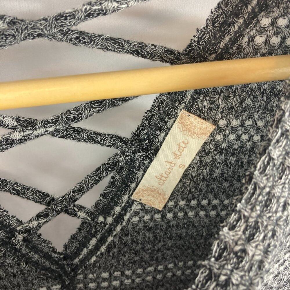 Altar'd state cross back waffle knit  top S - Picture 2 of 4